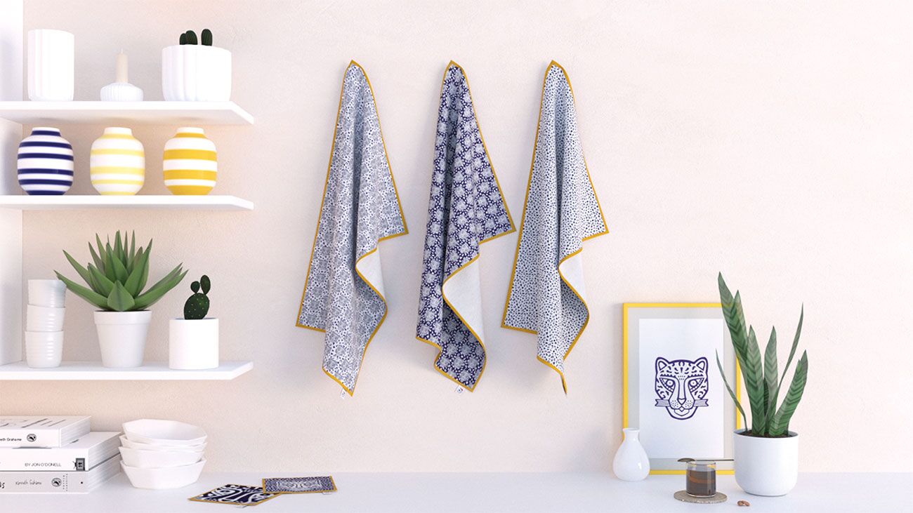 Torchon de cuisine - Le Grrrminet Bleu – Image 8