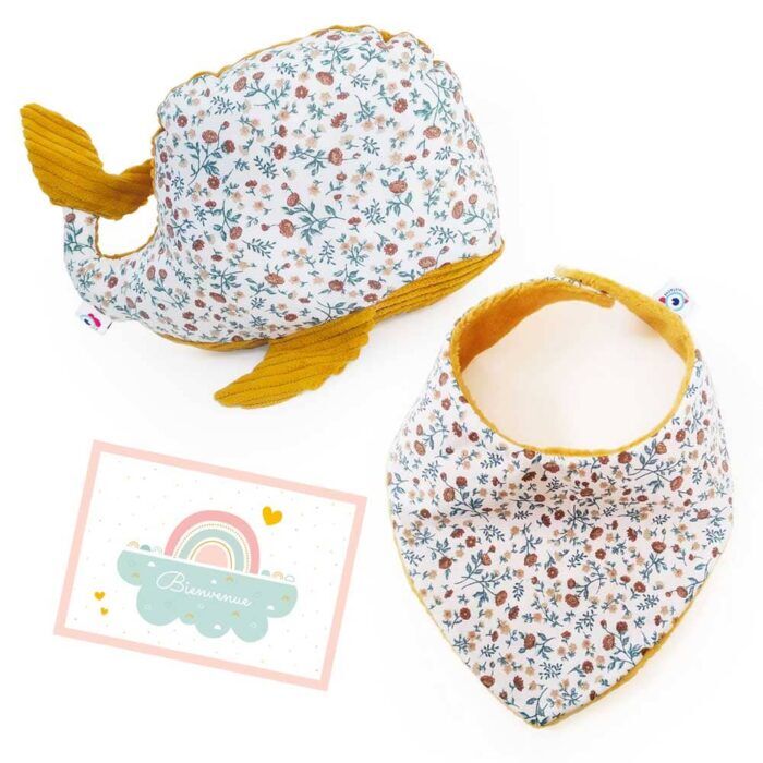 Coffret Cadeau Naissance 15 En 1 - Grenouillère, Doudou, Couverture, Tasses, Bavoir | Kit Complet Pour Bébé Fille Et Garçon - 10